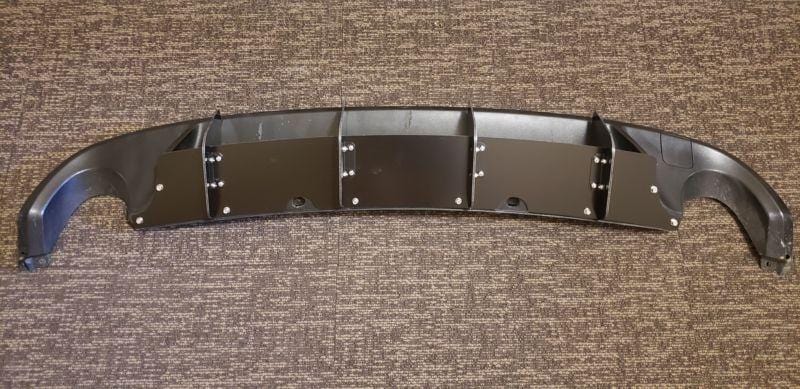 Ventus Autoworks Rear Diffuser W/Rear Corner Spats | Volkswagen Mk6 GTI