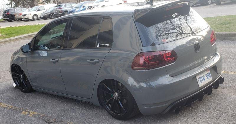Ventus Autoworks Rear Diffuser W/Rear Corner Spats | Volkswagen Mk6 GTI