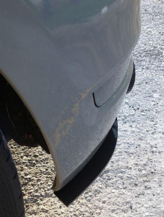 Ventus Autoworks Rear Corner Spats | Volkswagen Mk6 GTI - 0