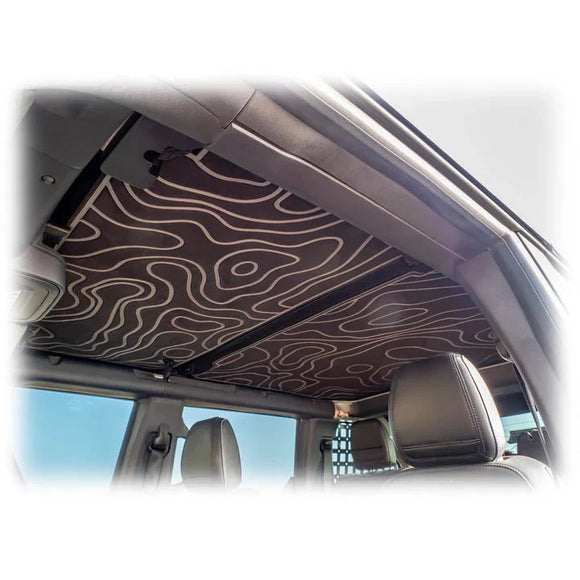 Turn Offroad 2021+ Ford Bronco Hard Top (4 Door) Black/Black Foam Headliner/Wiper & Defrost