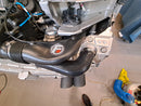 Flat 6 Motorsports - Silicone Charge Pipes for AWE/AMS Intercoolers to IPD Y-Pipe (991 Turbo)-11