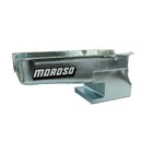 Moroso 80-85 SBC w/Passengers Side Dip Stick Dart SHP Chevy II Oil Pan - Black-1