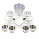 SeaSucker Double Decker Party Barge Portable Bar - White-1