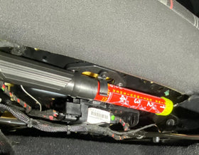 CJM Industries MK7 / 7.5 GTI Golf R - MQB - Under Seat Fire Extinguisher Mount (MANUAL SLIDER SEATS ONLY) - 0