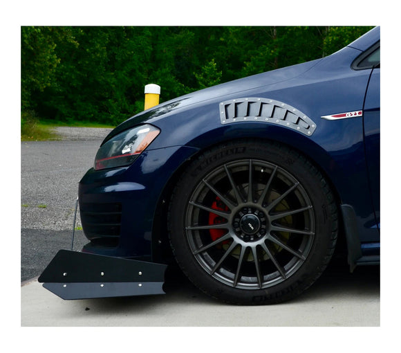 CJM Industries Chassis Mounted Track Splitter - MK7 GTI 2015-2017 V3