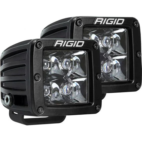 Rigid Industries D-Series Midnight Edition - Spot - Set of 2