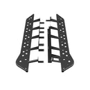 Cali Raised 2022 Toyota Tundra Rock Sliders - Non Hybrid / Kick Out / Powder Coat Fill Plate / Raw-1