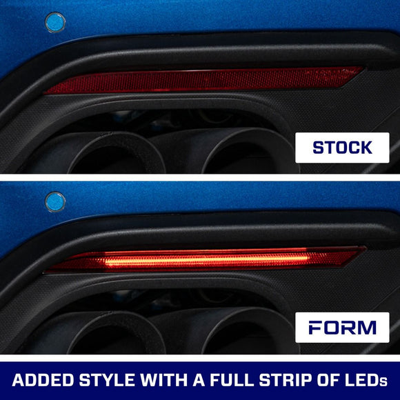 Form Lighting 2018+ Mustang LED Rear Reflector Red (Pair)