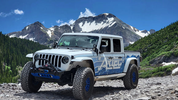 Artec Industries 18-25 Jeep Wrangler JL Jt Jl-Jt A-Pillar Dual Surface Light Mount