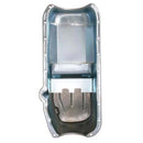 Moroso Pre-85 Chevrolet Small Block (w/Driver Side Dipstick) Wet Sump 6qt 8.25in Steel Oil Pan - Blk-2