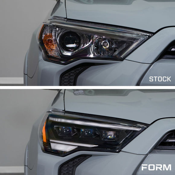Form Lighting 2014-2024 Toyota 4Runner Sequential LED Projector Headlights (Pair)