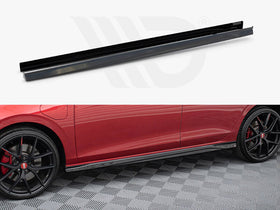 Maxton Design Side Skirts Diffusers V.3 Volkswagen Golf Mk8 GTi / GTi Clubsport / R-Line