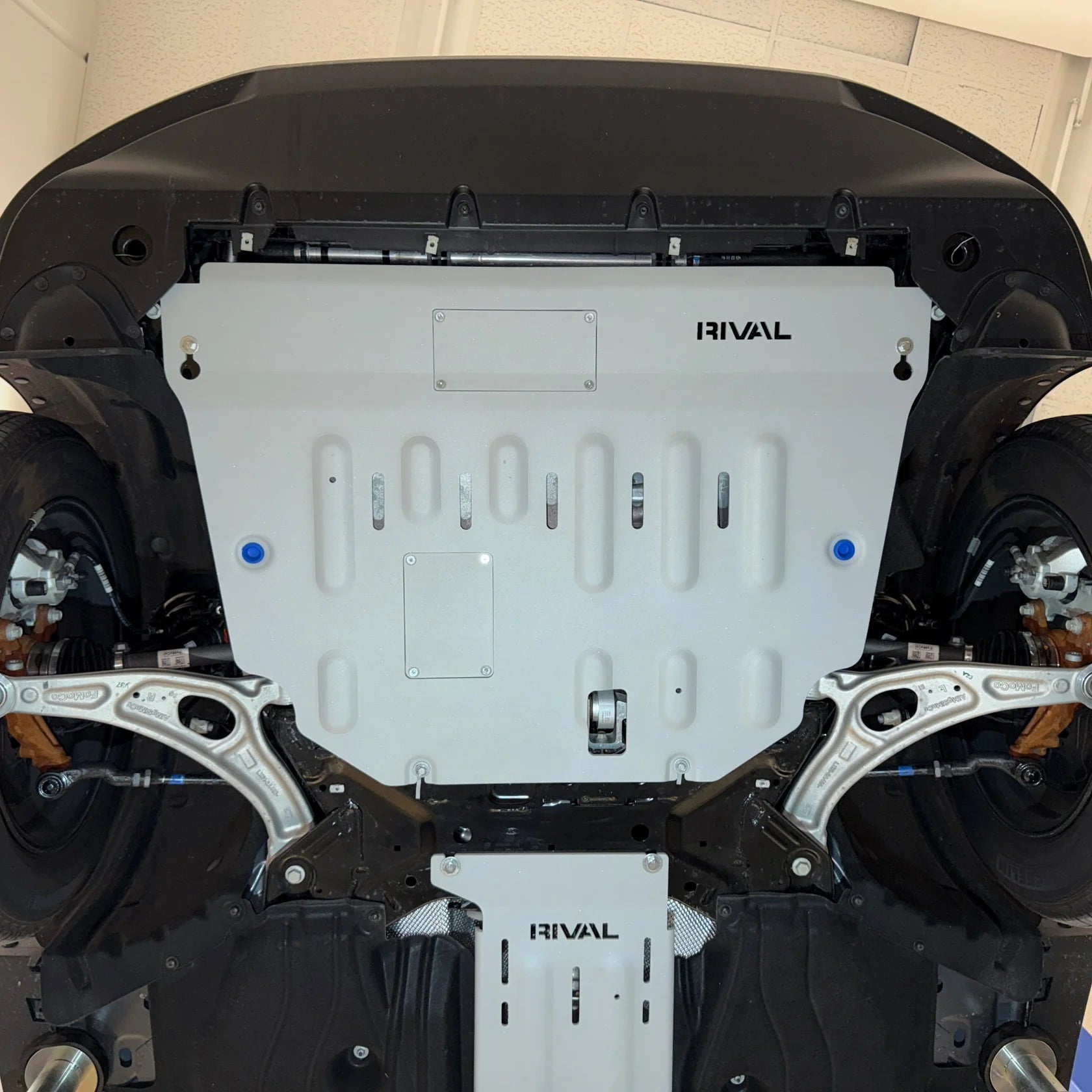 RIVAL Gen2 Aluminum Engine Skid Plate 2021-2025 Ford Maverick 2WD AWD Including Lobo Except Tremor - 0