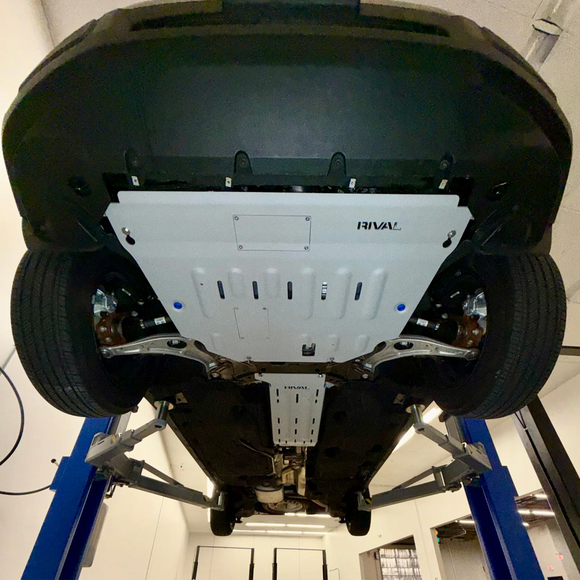 RIVAL Gen2 Aluminum Engine Skid Plate 2021-2025 Ford Maverick 2WD AWD Including Lobo Except Tremor