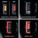 Form Lighting 2021-2025 Ford Bronco LED Tail Lights Red (Pair)-3