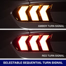 Form Lighting 2024+ Ford Mustang Sequential LED Tail Lights Red (Pair)-4