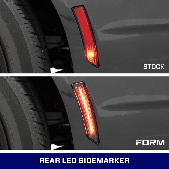 Form Lighting 2024+ Mustang LED Sidemarkers Smoked (set)