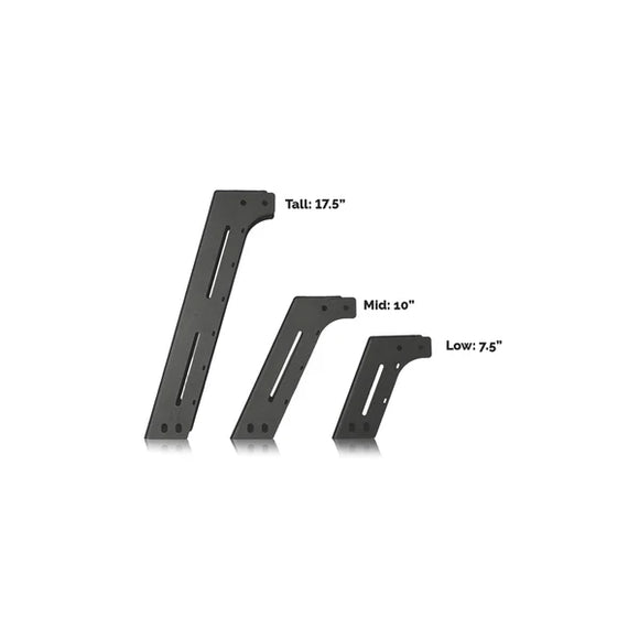 Cali Raised Overland Bed Rack For 2024+ Toyota Tacoma - Long Bed Tall Height Rack