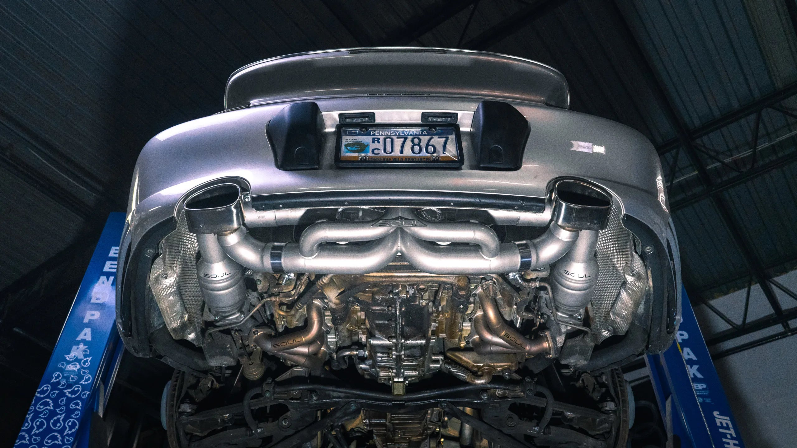 Porsche 996 Turbo SOUL Valved Exhaust System - 0
