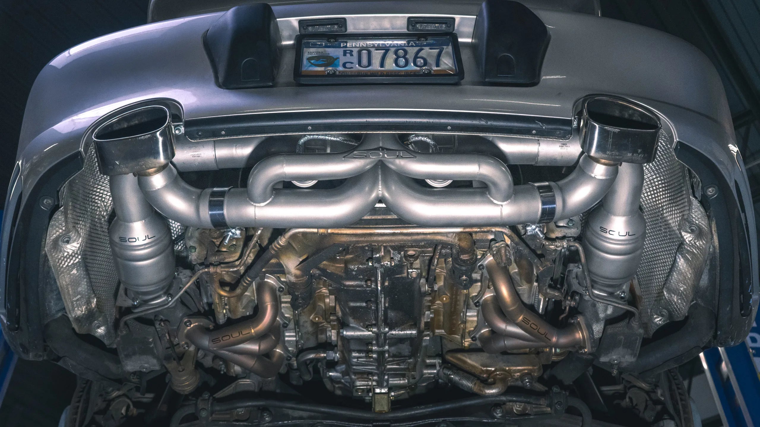 Porsche 996 Turbo SOUL Valved Exhaust System