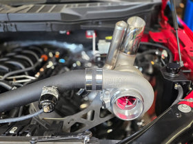 Hellion 2015-2025 Ford F-150 5.0L Top-Mount “Mirror Image” Twin Turbo System - 0