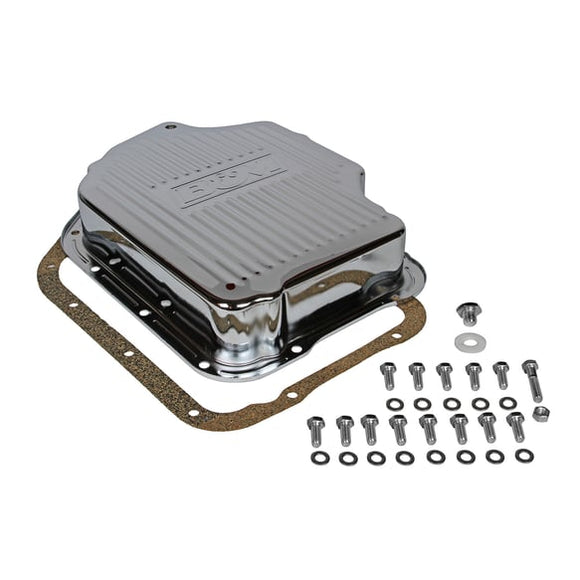 B&M CHROME DEEP PAN TH400