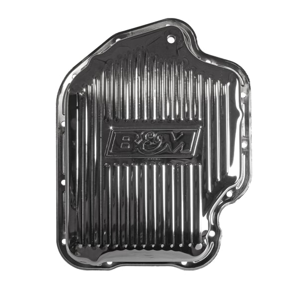B&M CHROME DEEP PAN TH400