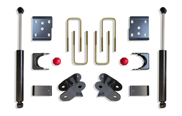 MaxTrac 15-17 Ford F-150 2WD 4in Rear Lowering Flip Kit