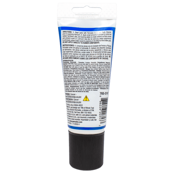 Permatex Green Silicone Brake Lubricant, 80 ml