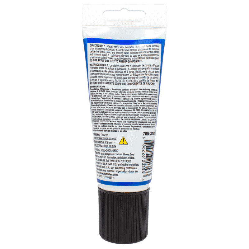 Permatex Green Silicone Brake Lubricant, 80 ml - 0