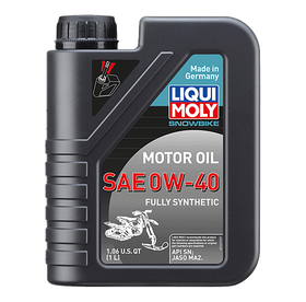 Snowbike Motor Oil SAE 0W-40 1L (CASE OF 6) LM20356