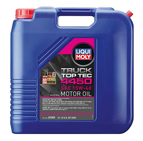 Liqui Moly 20383 Top Tec Truck 4450 SAE 15W-40, 20 Liter Bottle