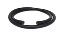 Vibrant 1/4in (6mm) I.D. x 5 ft. Silicon Heater Hose reinforced - Black-1