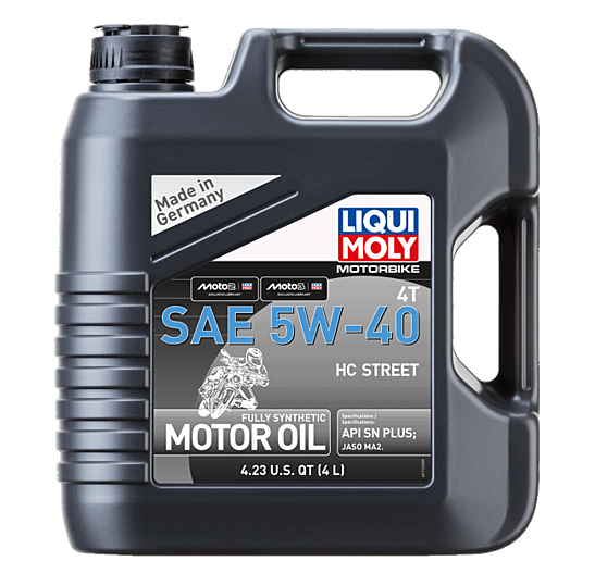 Motorbike 4T SAE 5W-40 HC Street 4L (CASE OF 6) LM20414