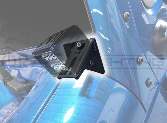 Oracle Jeep JK Lower Windshield Mount Brackets (Pair) SEE WARRANTY