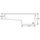 OIL PAN, BBC MARK IV, STOCK, POWDER COATED CHEVY ORANGE-2
