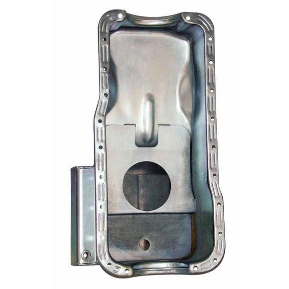 Moroso Ford 289-302 (w/Front Sump) Kicked Out Wet Sump 7qt 8in Steel Oil Pan