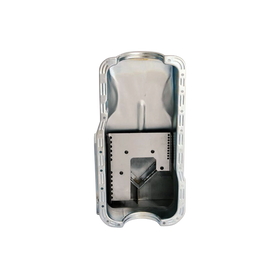 Moroso Ford 289-302 (w/Front Sump) Kicked Out Road Race Baffled 9qt 8in Steel Oil Pan - 0