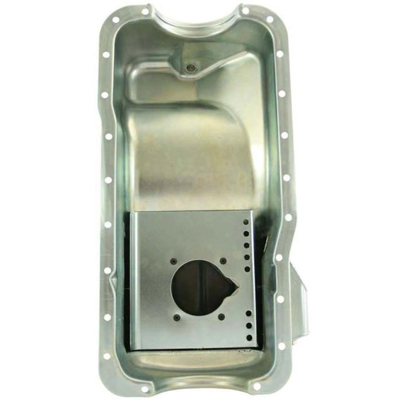 Moroso Ford 289-302 (w/Rear Sump) Kicked Out Road Race Baffled Wet Sump 7qt 7.5in Steel Oil Pan