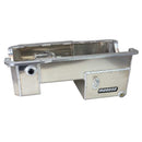 OIL PAN, FORD 351W, POWER POUCH, BILLET END SEALS, 9 IN. DEEP, REAR SUMP, ALUMINUM-2