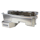 OIL PAN, FORD 289-302, POWER POUCH, BILLET END SEALS, 9 IN. DEEP, REAR SUMP, ALUMINUM-1