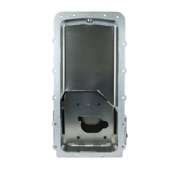 Moroso Ford 5.0 Coyote/Fox Swap (w/Rear Sump) Drag Race Baffled Wet Sump 7.5qt 6-5/8in Alum. Oil Pan