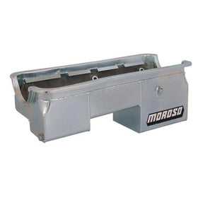 Moroso Ford 429-460 (w/Rear Sump) Wet Sump 7qt 9in Steel Oil Pan