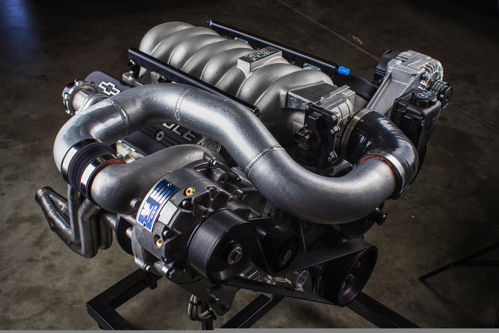 Vortech Tuner Kit. EFI. GM LS-Swap. Passenger Side. C5/C6 Corvette FEAD w/V-2 Ti