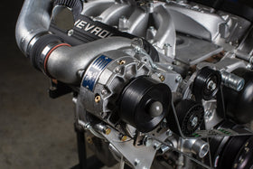 Vortech Tuner Kit. EFI. GM LS-Swap. Passenger Side. C5/C6 Corvette FEAD w/V-2 Ti