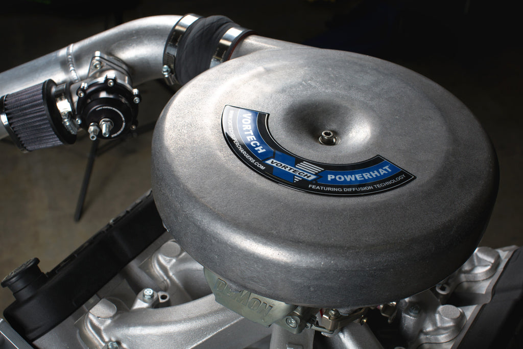 Vortech Tuner Kit. Carb. GM LS-Swap. Passenger Side. C5/C6 Corvette FEAD w/V-2 T