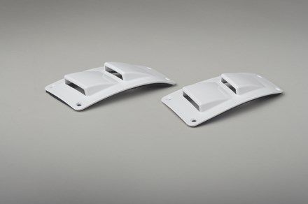 Bell BR1 Chin Bar Vent Kit - White