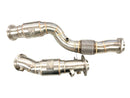 MAD BMW M2C M3 M4 S58 Resonated Downpipes W/ Flex Section-1