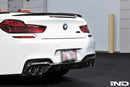 3D Design - M6 F06 / F12 / F13 Rear Diffuser W/O Lower Exhaust Trim-3