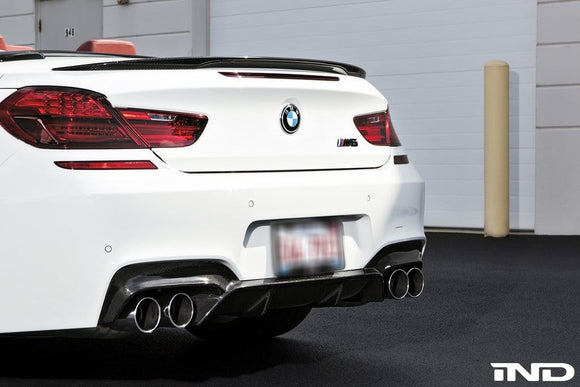 3D Design - M6 F06 / F12 / F13 Rear Diffuser W/O Lower Exhaust Trim